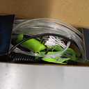 LED Reflective Running Vest with Front Light,Running Lights for Runners,Reflective Running Gear for Men/Women Running,Cycling or Walking, High Visibility Warning LED Lights (Green)