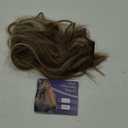 Halo Hair Extensions 16 Inch Invisible Wire Hair Extensions Medium Brown Mixed Golden Brown Transparent Headband Adjustable Long Wavy Hairpiece Size 4 Secure Clips Long Wavy Secret Wire Hairpiece