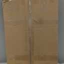 Bathroom Mirror, 40" x 28" Decorative Wall Mirror for Wall, Black and Gold Frame, Modern Metal Octagonal, for Living Room, Dining Room, Entryway