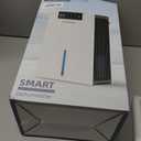 Dehumidifier, 98OZ Dehumidifiers for Home(1000sq.ft), Humidity Display Dehumidifier for Basement Bathroom Bedroom, Auto Shut Off, Washable Filter, Drain Hose, Timer, 7 Ambient Lights, White