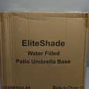 EliteShade Umbrella Base Water Filled Stand Market Patio Outdoor Heavy Duty Umbrella Holder(Black)