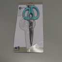 Farberware Comfort Grip Kitchen Scissors, 2 Pack, Aqua and Gray
