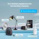 3 x Kasa Smart Plug Mini 15A, Smart Home Wi-Fi Outlet Works with Alexa, Google Home & IFTTT, No Hub Required, UL Certified, 2.4G WiFi Only, 3-Pack(EP10P4) , White