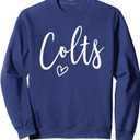 Colts High School Colts Sports Team Women's Colts Sweatshirt, Medium