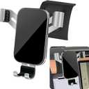 LUNQIN Car Phone Holder for Land Rover Defender 2020 2021 2022 2023 2024 2025 Auto Interior Accessories Best Cell Phones Mount Cellphone Mobile Cradle Charging Navigation Bracket Air Vent Screen Stand