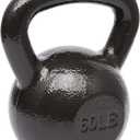 Amazon Basics Cast Iron Kettlebell, 60lb