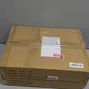 SORCEDAS Portable Wardrobe Closet Storage Organizer Metal Hanging Rack Non-Woven Fabric (Coffee, 51 Inch)