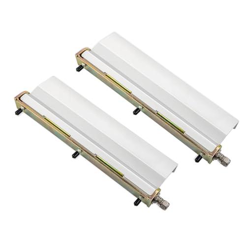 182496 Swing Out Extension Bracket, Truck Camper Jack Swing Away Bracket for Easy Access & Space Saving | White (1 Packs)