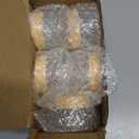 1 Oz 10 Pack Frosted Glass Face Cream Jars,Empty Cream Jars Holder Case with Wood Grain Lid&Inner liner,Sample Cosmetic Container Vials Pot for Eyeshadow,Lotion,Foundation,Lip Balm