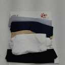 VOENXE Seamless Underwear for Women,No Show Ladies Panties Hipster,Breathable Invisible Womens Briefs,Stretch Undies,5 Pack
 XL