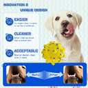 2 Pcs Tough ETPU Dog Balls for Aggressive Chewers - Bouncy, Interactive Floating Chew Toys for Fetch & Water Play with Small Medium Dogs