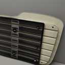 Silver Painted Front Hood Radiator Grille with Bug Screen Compatible With Freightliner M2 2004-2013
