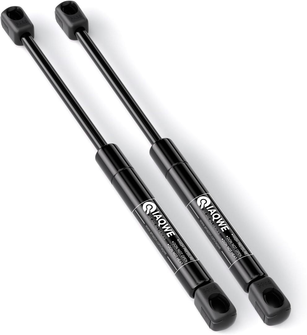 C1615064 15Inch 20Lb 89N Gas Struts for Weather Guard Tool Box & Replacement Shocks for Leer A.R.E Snugtop Truck Cap/Topper Camper Shell Rear Side Window/Door, 15" Gas Lift Springs, 2 PCS by IAQWE