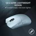 Razer Viper V4 Pro Wireless Esports Gaming Mouse 50g Ultra Lightweight, Fast & Precise, 50K DPI Optical Sensor, 8K Polling, Gen-4 Optical Switches, Scroll Wheel, USB-C Charging, for PC & Mac White
