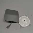 YEAKE Adjustable Flexible Gooseneck Makeup Mirror,360Rotation Folding Portable Desk Vanity Mirror with Stand Shower Shaving Cosmetic Mirror Square