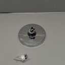 High Pressure Shower Head - Anti-Clogging Silicone Nozzles - 2.5 GPM Removable Restrictor - Easy to Clean Adjustable Replacement - easy to install with Plumbers Tape - 6 inch - Classic Chrome Finish