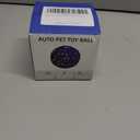 Smart Interactive Dog ToysNew E-TPU Material Automatic Moving, Crazy Bouncing and Rotating Interactive Dog Ball,IPX7 Waterproof Design,Pet Active Rolling Ball for Medium and Large Dogs (Blue)