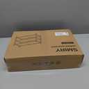 Smiry Bamboo Shoe Rack, 3 Tier Shoe Organizer for Entryway & Closet, Stackable Free Standing Storage Shelf for Shoes, Bags & Plants, Walnut