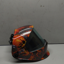 MDOLDES Large Angle True Color Solar Automatic dimming Welding Helmet, 4 arc sensors with Wide Shading Range of 4/5/9-13, Welding mask Suitable for TIG MIG ARC Welding mask (Flame) - Amazon.com