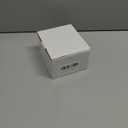 Tealight Candle Holder Set of 2, Red Glass Tealight Holder for Xmas Ornament, Snow Candle Holder Stand for Christmas Table Centerpieces Decoration, Red