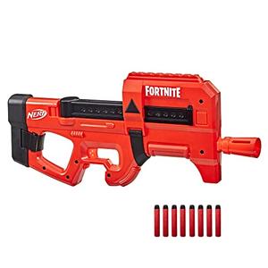 Nerf Fortnite Compact SMG Motorized Dart Blaster Age 8+, Ultra Red Wrap, 8-Dart Internal Clip, Includes 8 Nerf Elite Foam Darts