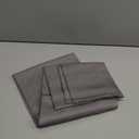 Cooling Pillowcases King Pillow Cases Set of 2,Hair and Skin Friendly,Dark Grey,20x36 inches