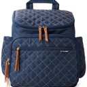 Skip Hop Diaper Bag Backpack: Forma, Multi-Function Baby Travel Bag with Changing Pad & Stroller Attachment, Navy
