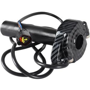 Surron Throttle Handle Imitation Carbon Fiber Throttle Grips Quick Twister with Throttle Cable Throttle Kit for Electrice Dirt Bike Sur-Ron/Surron/Light Bee/Sur Ron S/Surron X / X160 / X260
