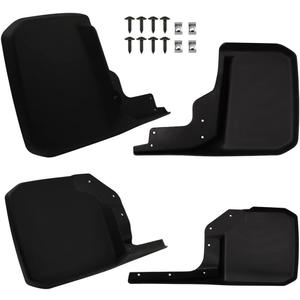 SCITOO Set of 4PCS Universal mud Flaps for 2007-2018 for Jeep Wrangler Front & Rear mud Flaps Splash Guard Set