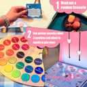 Feelings Palette  Couple Games for Date Night Ideas - Intimacy Relationship - Conversation Starters and Deep Connection Board Game - Question Card Games for 2 Players, Romantic Couple Gifts