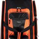 Travelers Club Xpedition 30 Inch Multi-Pocket Upright Rolling Duffel Bag