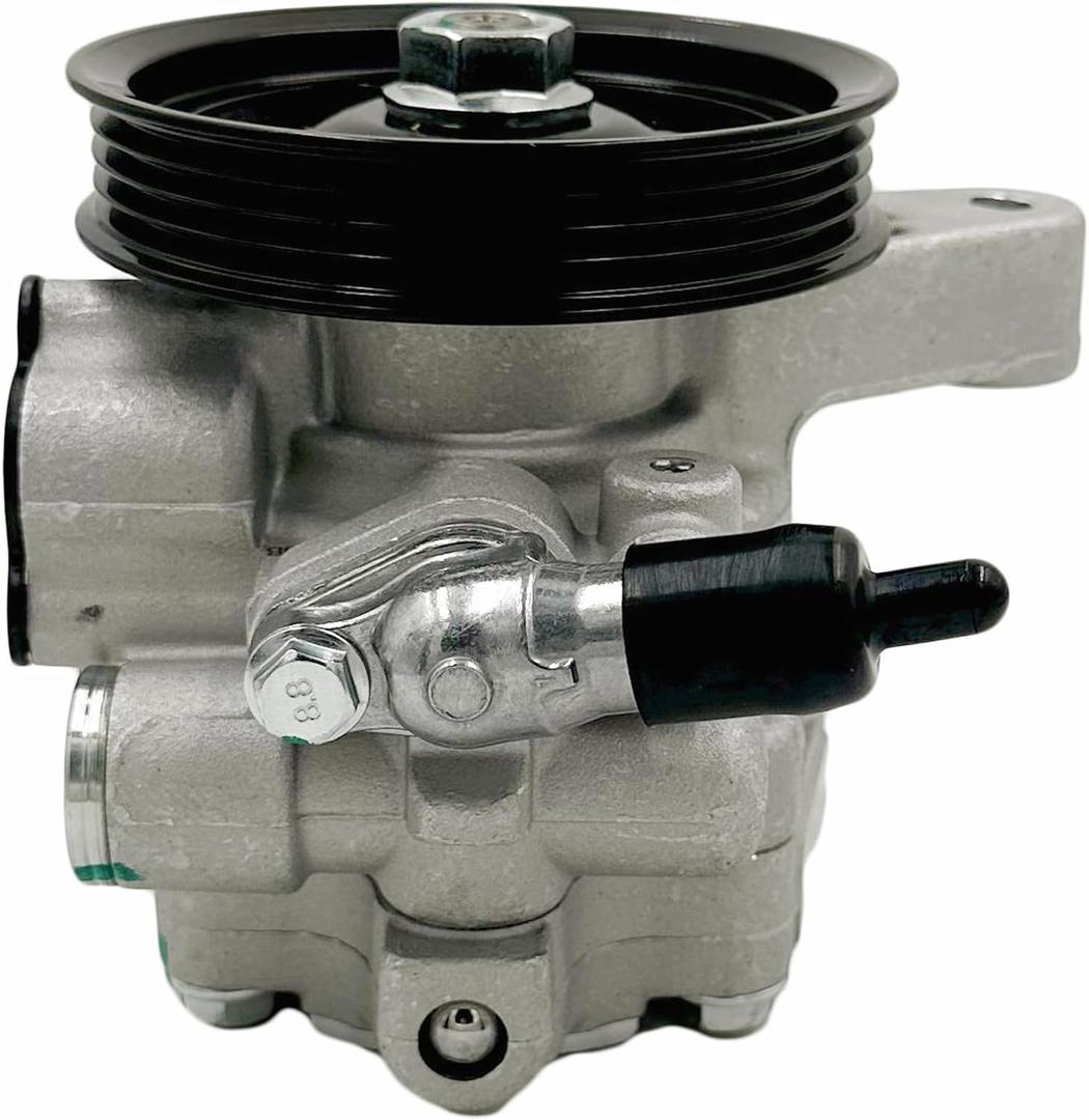 ALADICHE Power Steering Pump with Pulley Compatible With 2001-2005 Honda Civic 1.7L L4, 2001-2005 Acura EL