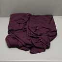 2Pack Spandex Table Cover for 8FT or 4ft or 6ft Table Universal Fitted Stretch Tablecloth for Party, Banquet, Wedding and Events-Eggplant