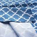 Melaluxe Spring/Summer Wrinkle-Free Waterproof Outdoor Tablecloth with Umbrella Hole and Zipper, 60-Inch-by-84 Rectangle