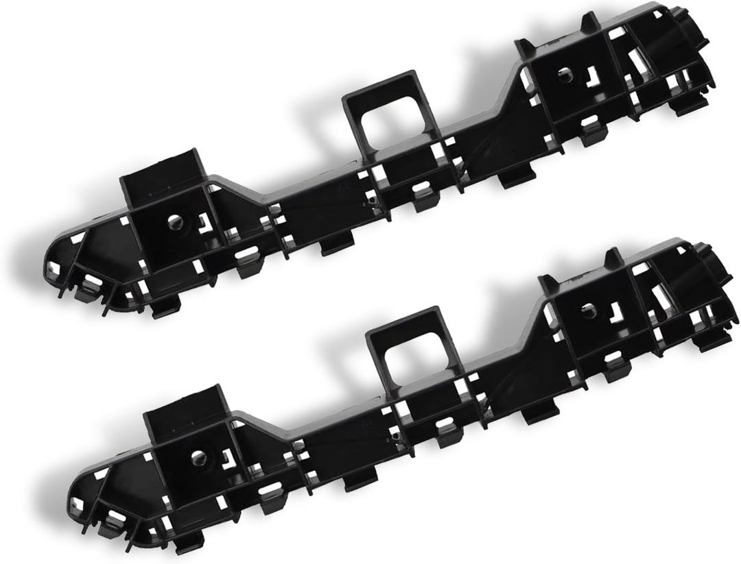 2 PCS Car Front Bumper Mounting Bracket, 8.6" x 1.7" x 1.3" PP Anti-rust Front Bumper Trim, Perfect Fit Retainer Replacement 71198T2AA0 171193T2AA01, Compatible with 13-17 Honda Accord (Black) 2 PCS Car Front Bumper Mounting Bracket, 8.6" x 1.7" x 1.3" PP Anti-rust Front Bumper Trim, Perfect Fit Retainer Replacement 71198T2AA0 171193T2AA01, Compatible with 13-17 Honda Accord (Black)