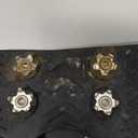 ZUXNZUX Crampons, Ice Cleats for Shoes and Boots, Silicone Stainless Steel Grippers Shoe Spikes Grips Traction for Ice Snow, Winter Hiking Climbing Ice Fishing (Large)