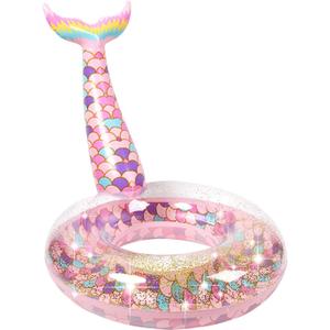Ginkago Pool Floats Inflatable Swimming Rings Mermaid Tail Tubes Glitters Water Party Summer Beach for Kids and Adults (Small) Ginkago Pool Floats Inflatable Swimming Rings Mermaid Tail Tubes Glitters Water Party Summer Beach for Kids and Adults (Small)