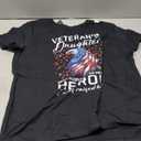 I am a Veteran's Daughter Most People Never Meet Their FUUNY T-Shirt, Size Large