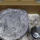 16 cup steel bowl 850W Electric Food Processor,LED timer. 3-Tiered 6 Cutting Edges blade for mincing, chopping,Ideal as meat grinder,fresh vegetables chopper,pet food process in kitchen.