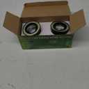 KaiDengZhe 2PCS Super Bright 3" Projector Universal LED Fog Light 12V 10W Green COB Halo Angel Eye Rings For Moto Headlight Car Daytime Running Light DRL Driving Light Fog Light Bulb