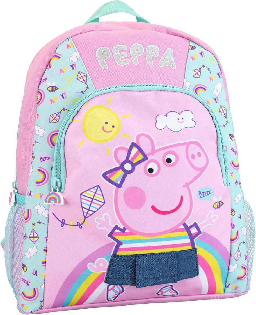 Peppa Pig Backpack, Little Girls Backpack, Toddler Backpacks, One Size Pink