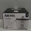 Aroma Housewares 4-Cups (Cooked) / 1Qt. Rice & Grain Cooker (ARC-302NG), White