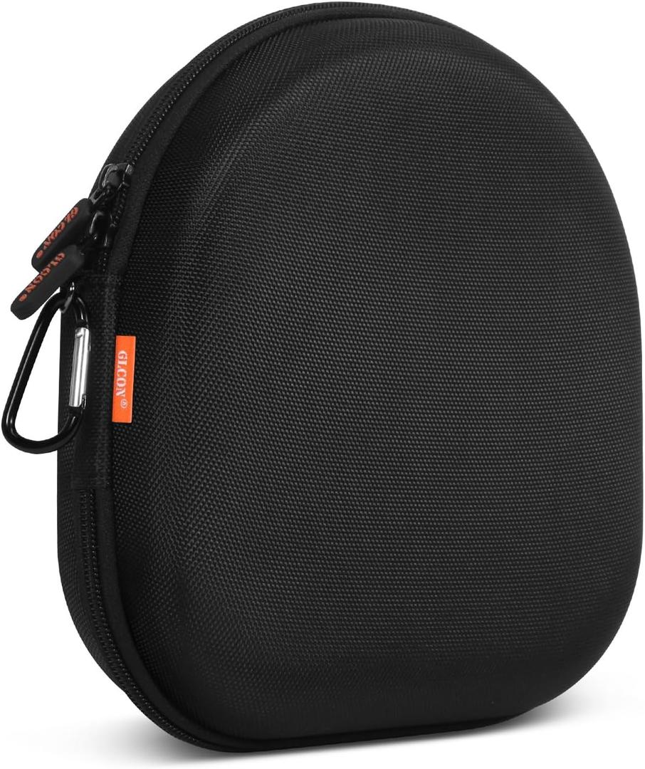 Hard Shell Headphone Case - Durable Zipper Travel Case Portable Carrying Pouch Bag Compatible with Sony WH-CH520/WH-CH720N, JBL Tune 510BT/720BT/520BT/770NC, Soundcore Q20 Q20i Q30, Jlab Headphones
