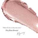 Dewy Highlighter Makeup, Highlighter Makeup Stick for Face and Body, Radiant & Shimmer Glow, Buildable Color for All Day | Vegan & Cruelty-Free | Rose Bronze Gold 15g/0.53fl.Oz