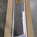 Tribesigns 63-Inch Long Console Table, 2-Tier Entryway Table Sofa Table with Storage, Farmhouse Wood Behind Couch Tables for Living Room, Hallway, Rustic Brown & Gray