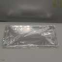 Bubble License Plate Cover 2 Pack, Clear License Plate Protector 12.24 * 6.22 Universal, Plate Cover for Car Transparent Colorless Plastic, Car Plate Cover Front/Rear with Screw Washer Nut