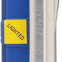 Eaton 7511LA 15-Amp 120/277-volt Heavy-Duty Grade Single-Pole Decorator Lighted Switch, Light Almond