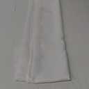 N&Y HOME Fabric Shower Curtain Liner Solid White with Magnets, Hotel Quality, Machine Washable, 70 x 72 inches for Bathroom