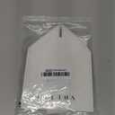 OLETHA Square Tissue Box Cover - Aesthetic Desk Decor for Room, Home & Office - Tissues Cube Boxes Holder - White