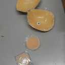 Invisible Strapless Sticky Bra Push up for Women, Ultra Adhesive Bra for Backless Dress, Cleavage Bra Lift Novelty Bras (B Cup, Beige)